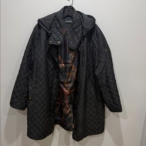 Ralph Lauren Black Quilted Women's Jacket